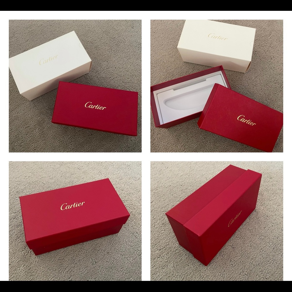 💯 Authentic Cartier Sunglasses Box